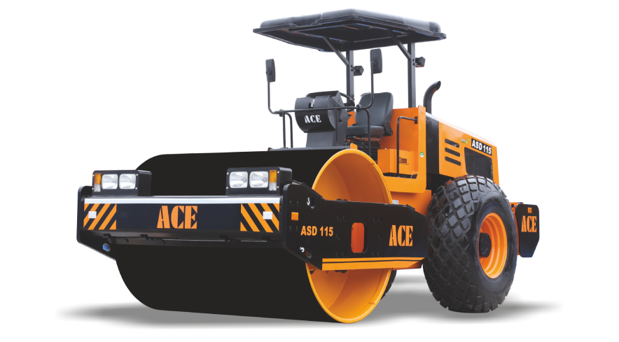 ACE Compact Vibratory Rollers for Road and Highway Construction - ASD 115 - STD